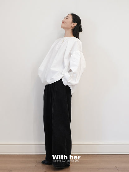 Voluminous Sleeve Shirt