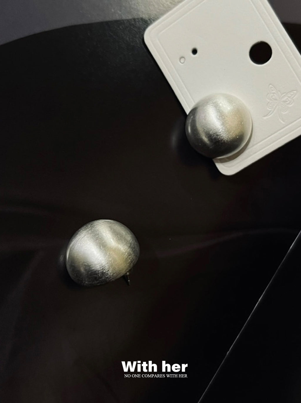 Lustre Semicurcle Earrings