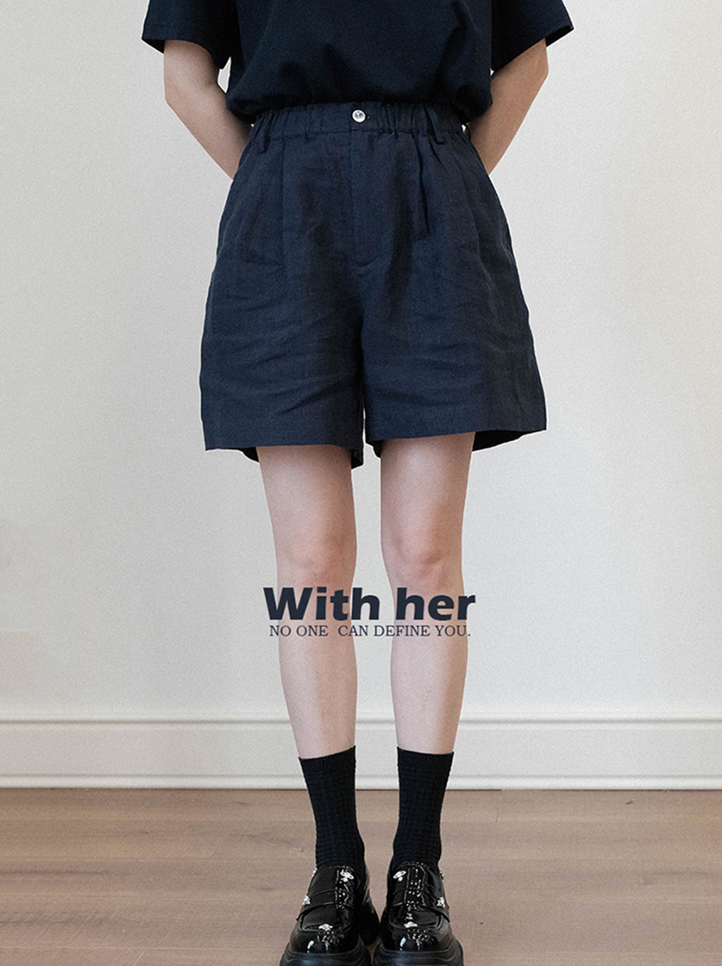 Soft Linen Blue Pants