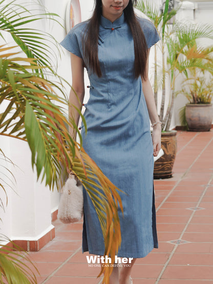 Eastern Azure Cheongsam
