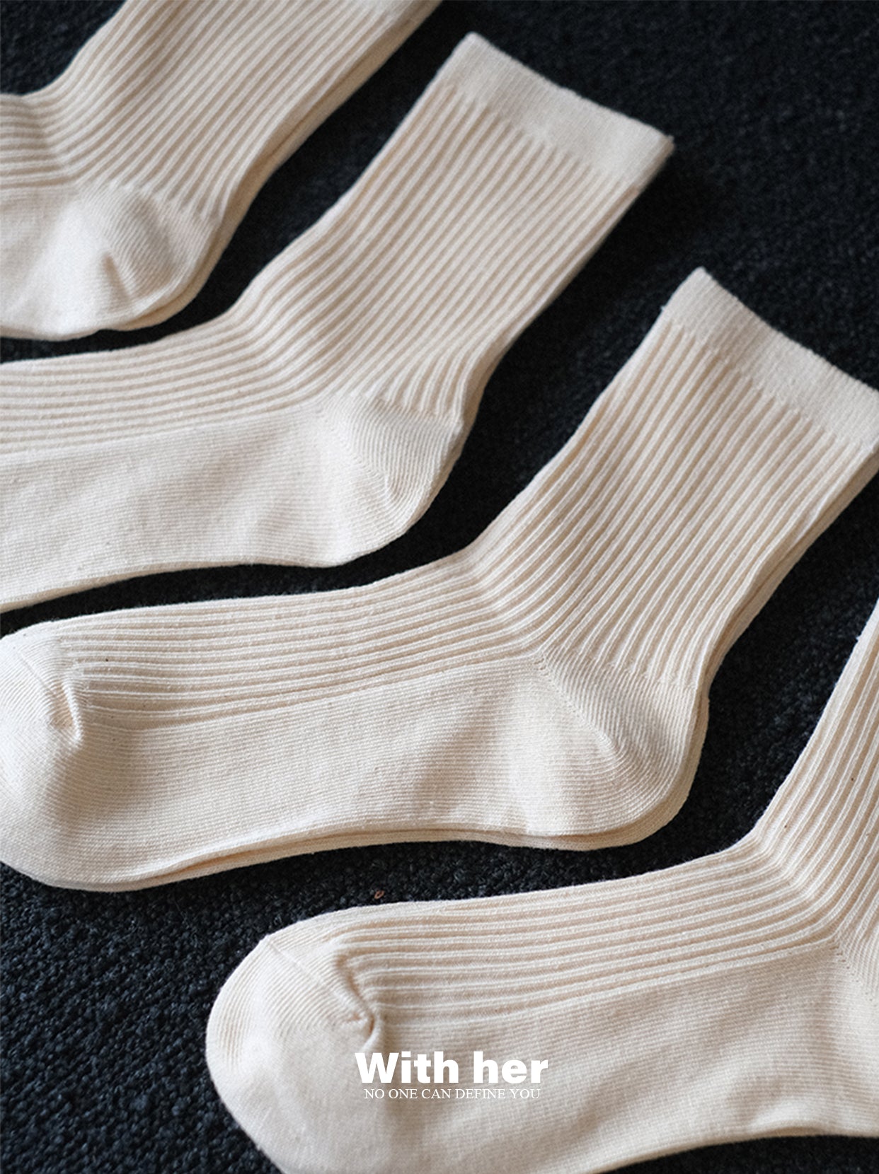 Daily White Sock