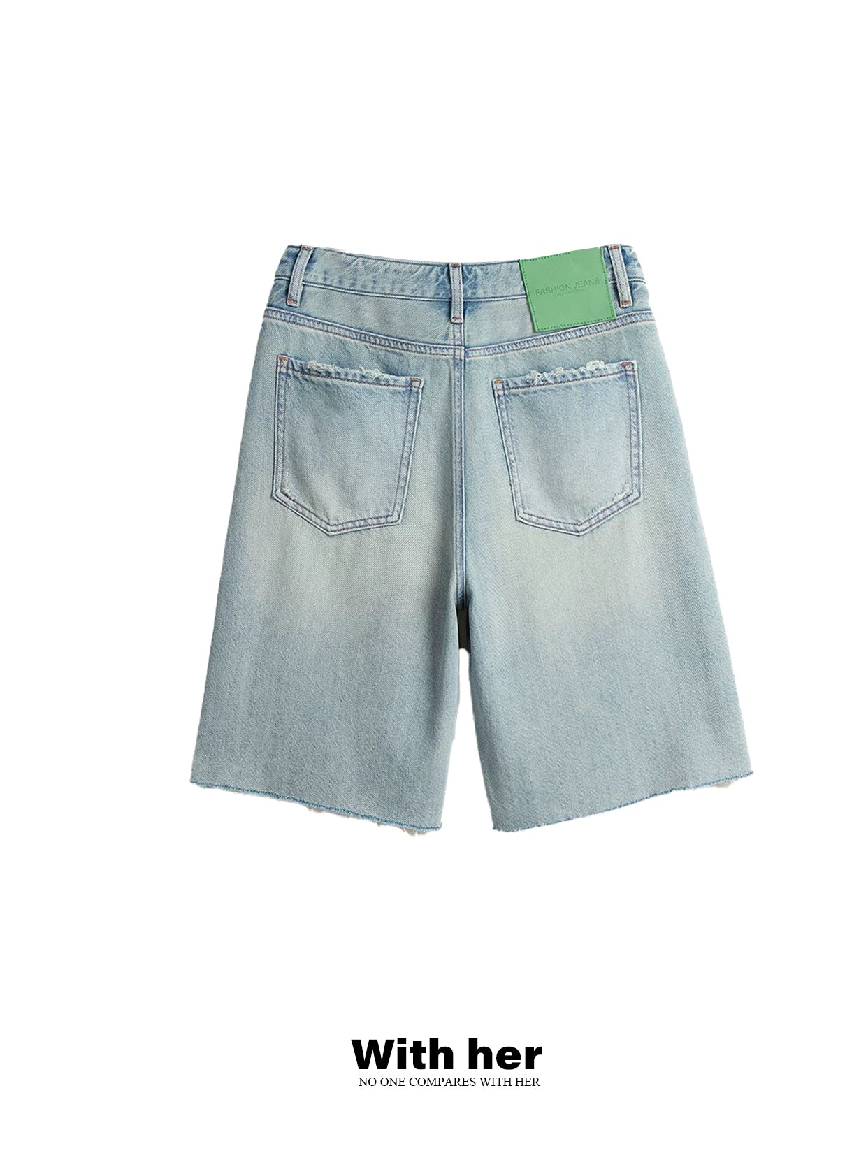 Light Blue Lyocell Denim Pants