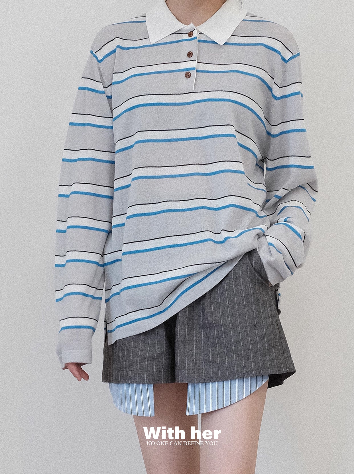 Miu Striped Shirt