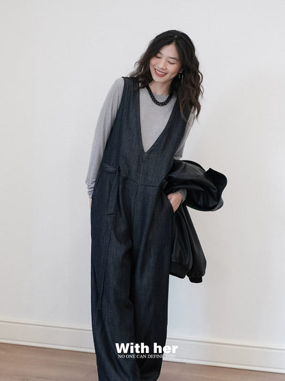 Classic Denim Overalls
