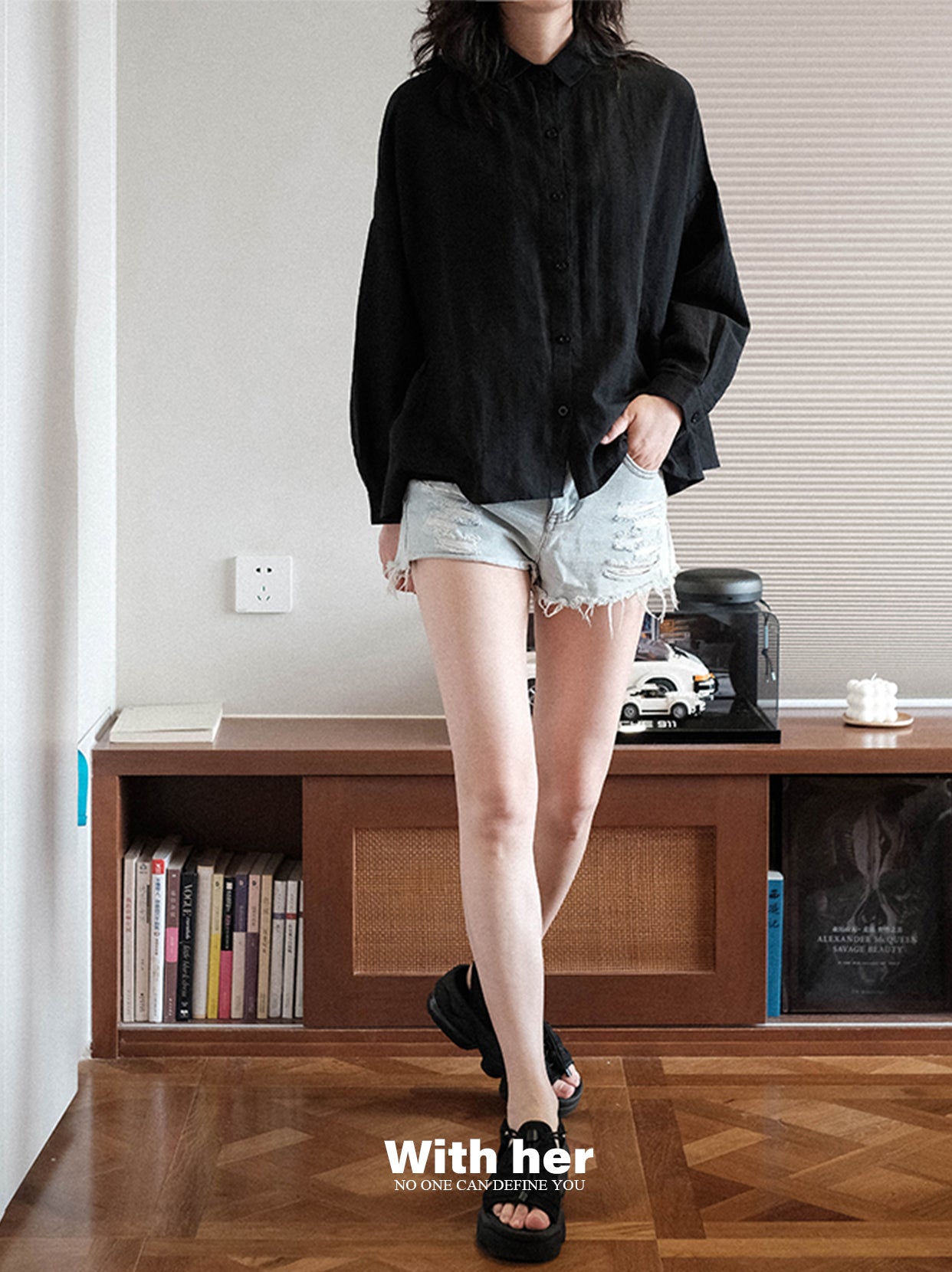 Bat Sleeve Blouse