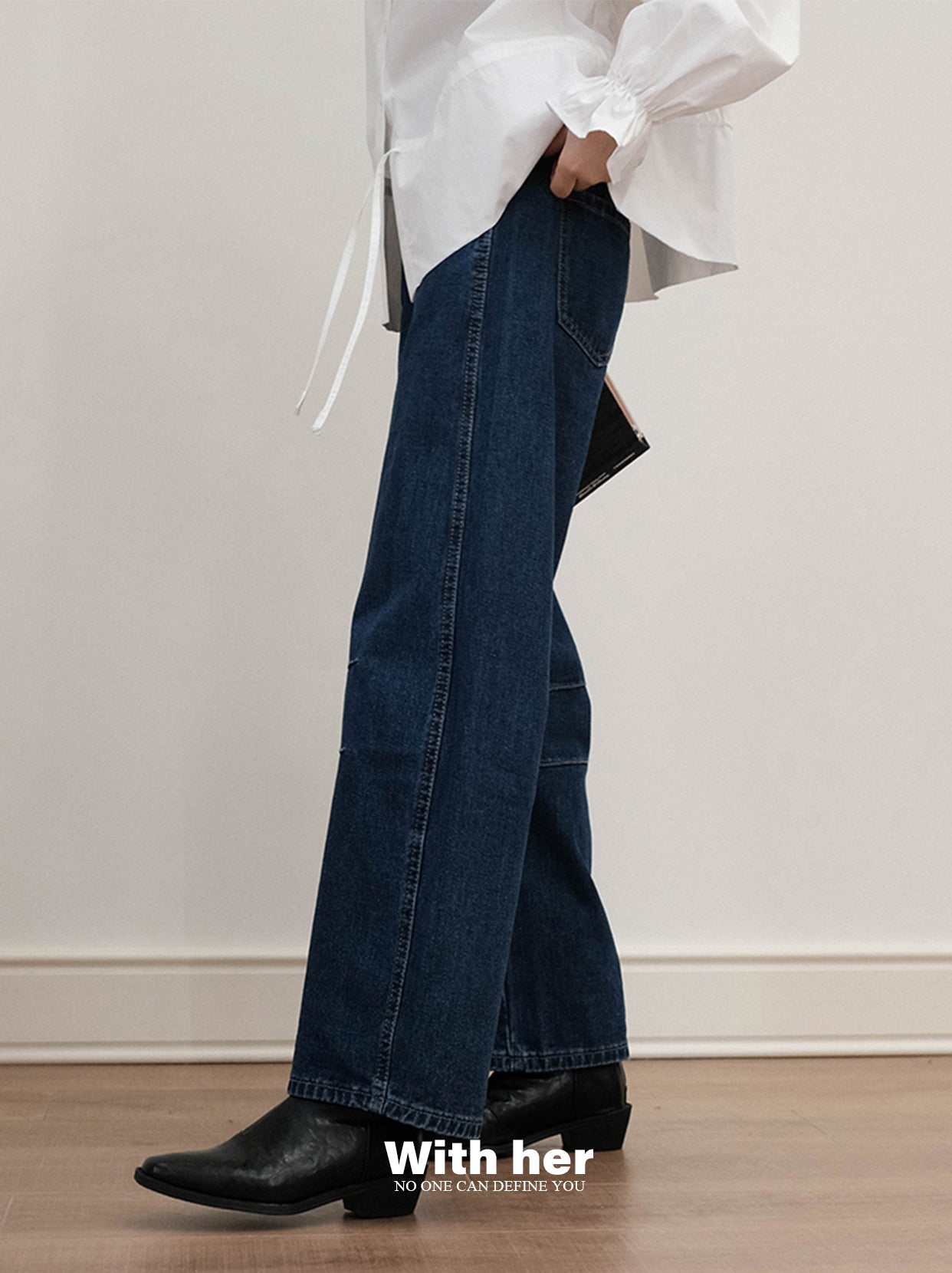 Old School Cropped Jeans
