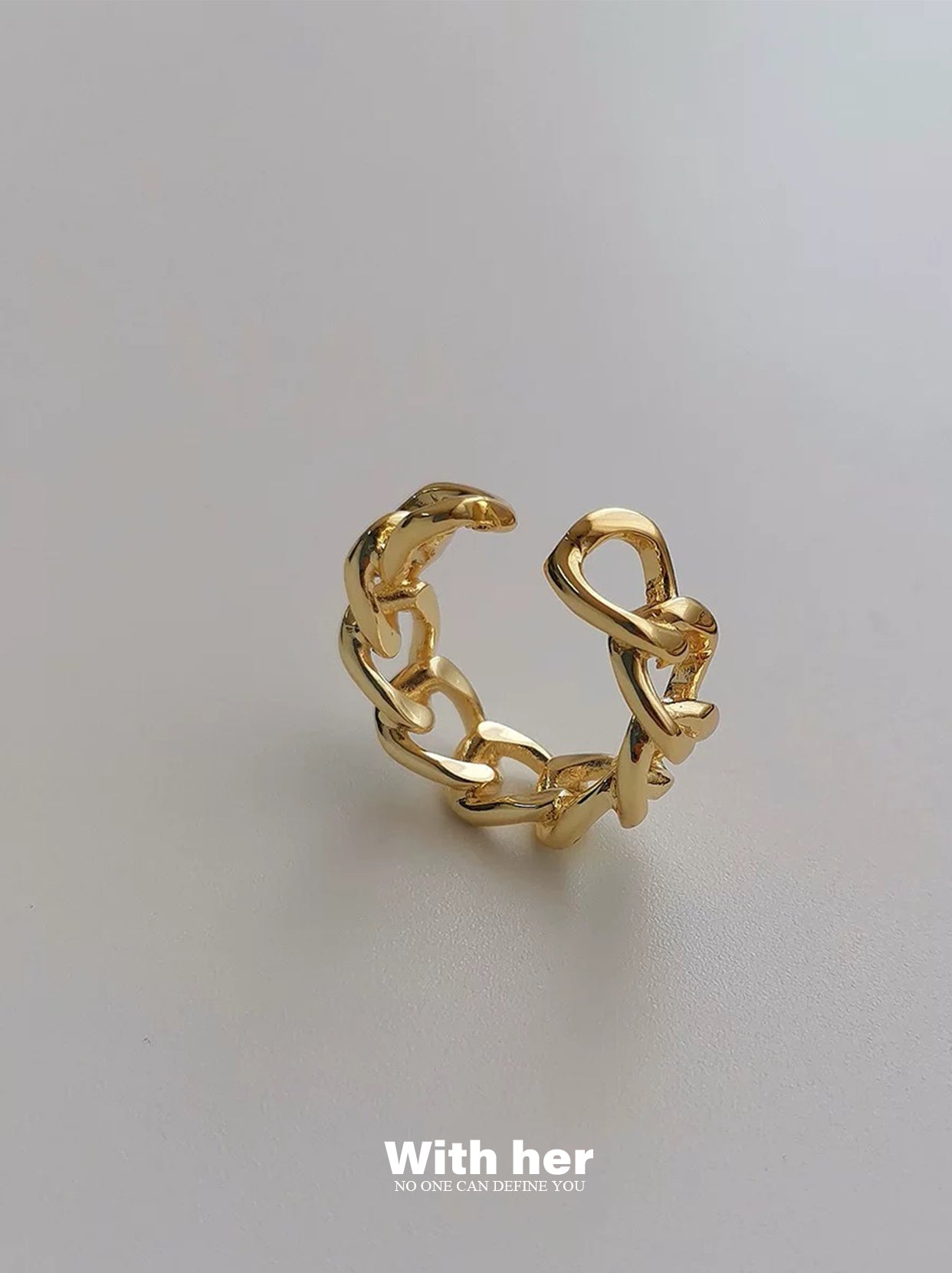 Chain Twist Ring