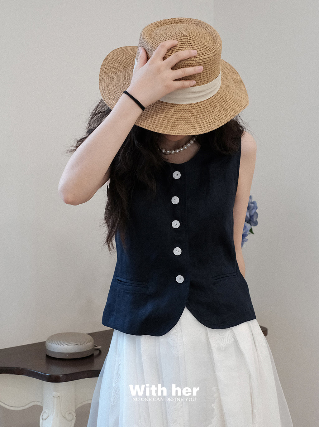 Casual Linen Waistcoat