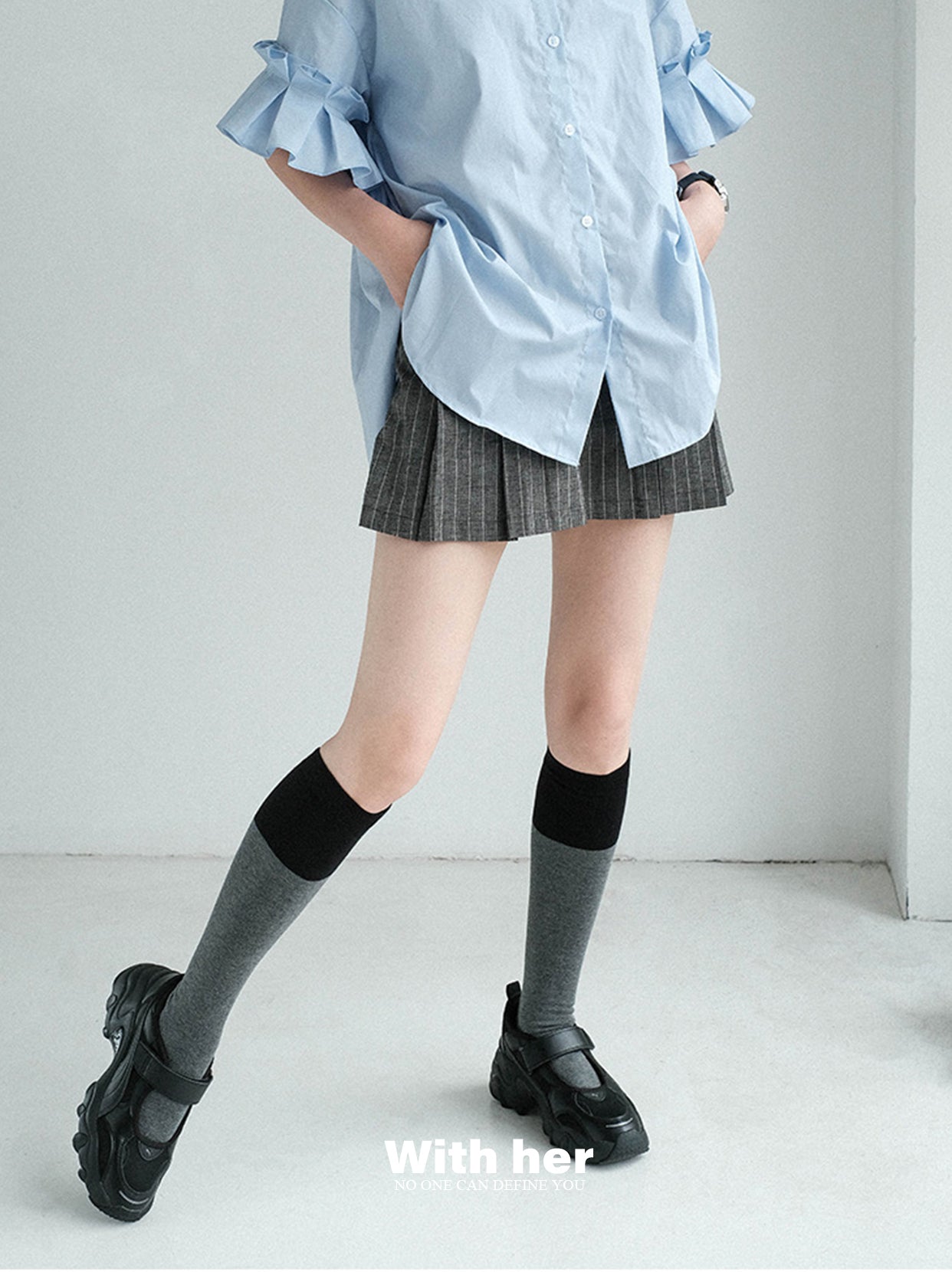 Layered Long Socks