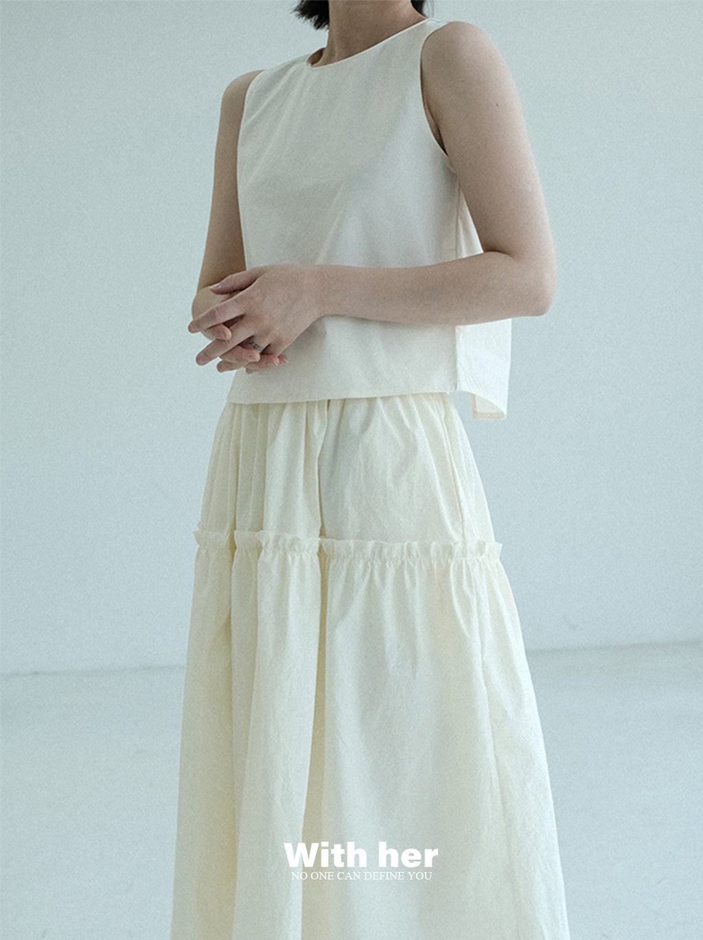 Original Backless Tie-Back Cropped Top