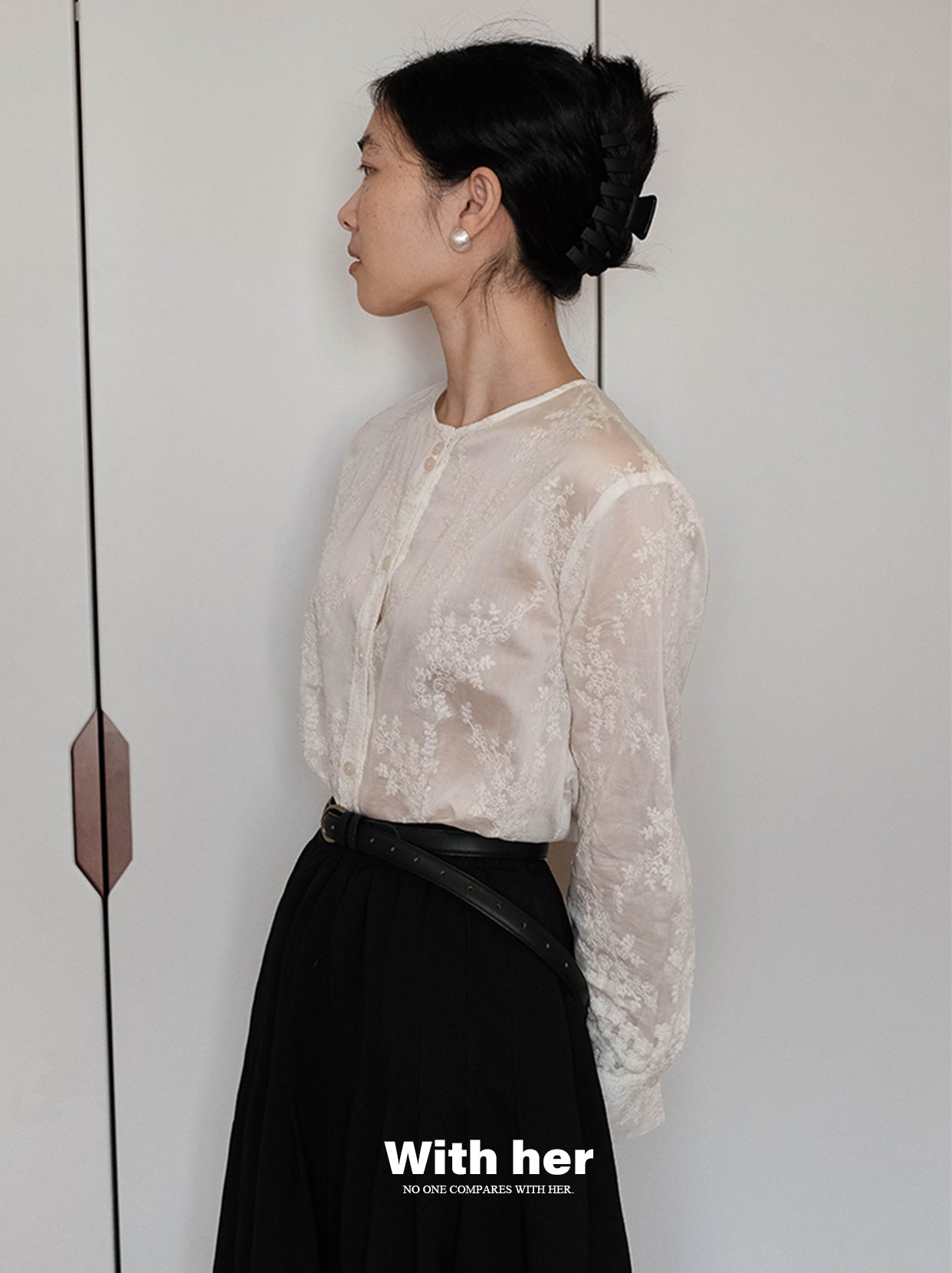 Original Lace Embroidered Shirt