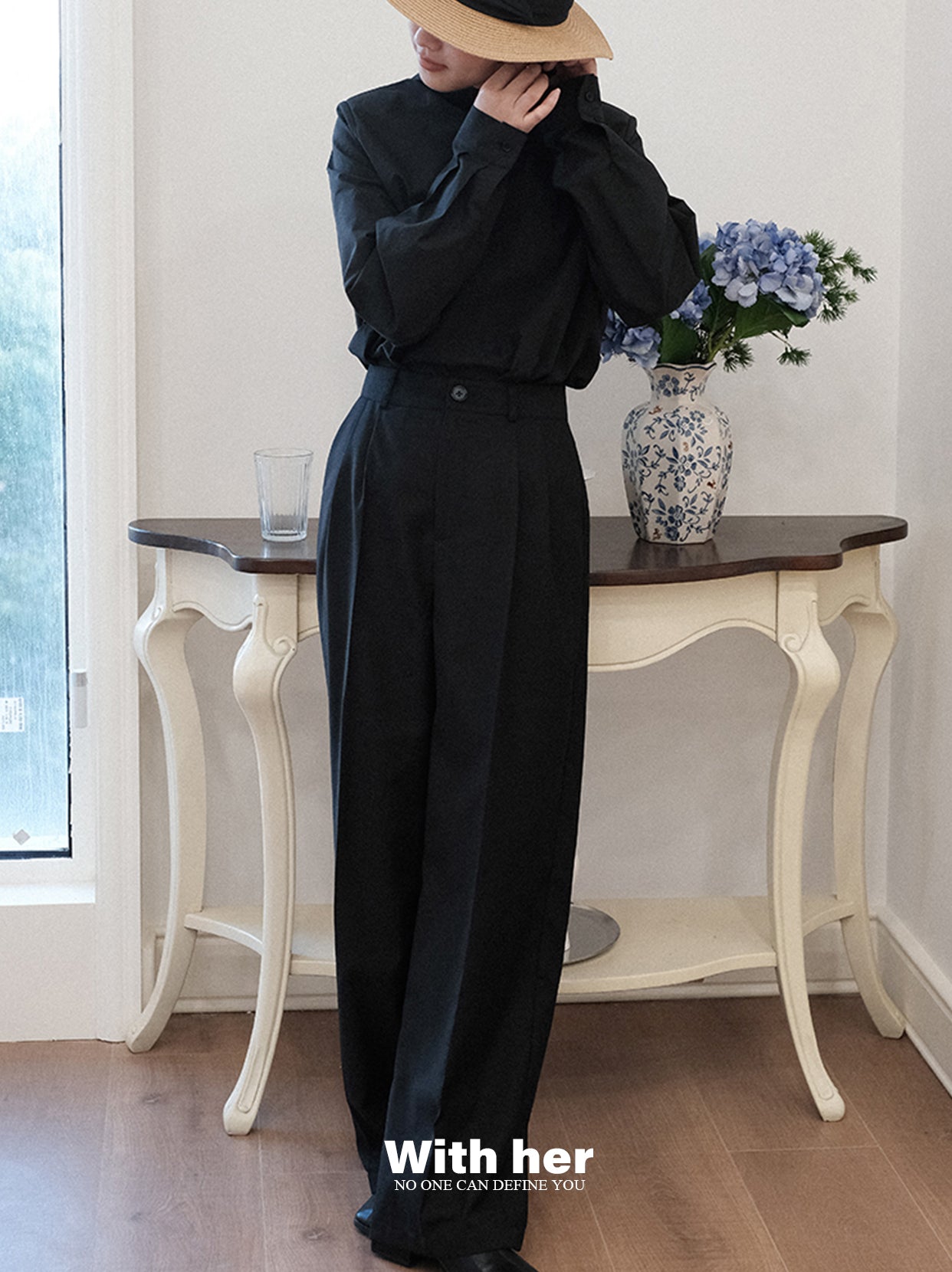 Classic Black Loose Trousers