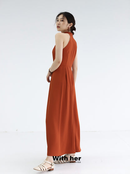Original Halter neck Midriff Dress