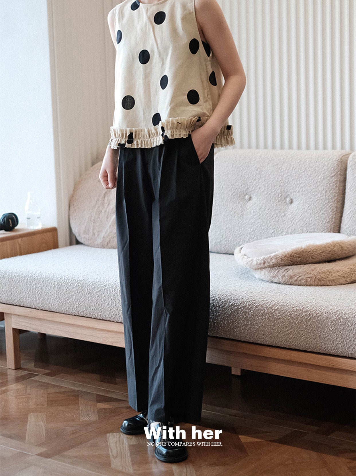Original Elastic Waist Cropped Pants