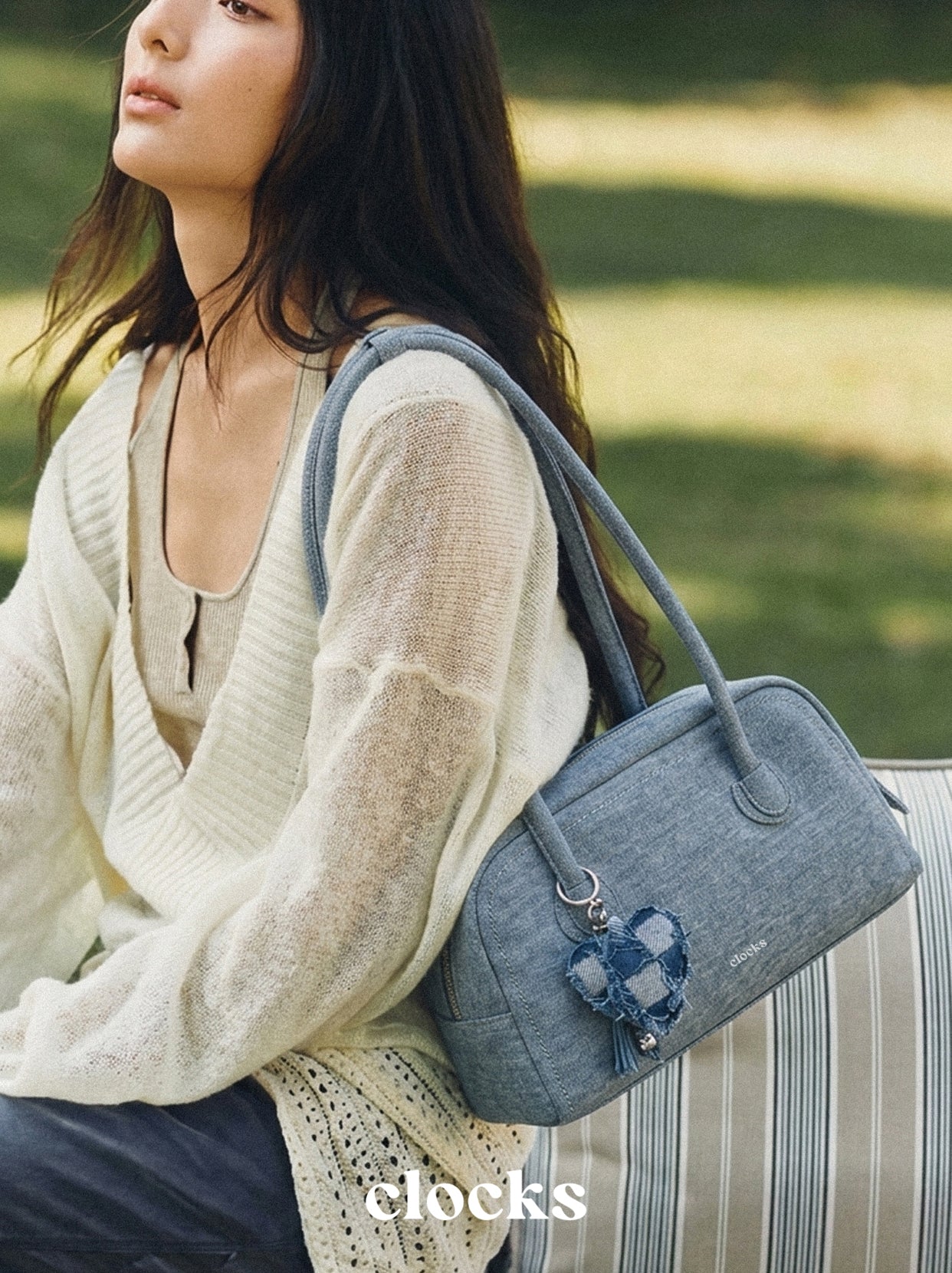 Blue Denim Duffle