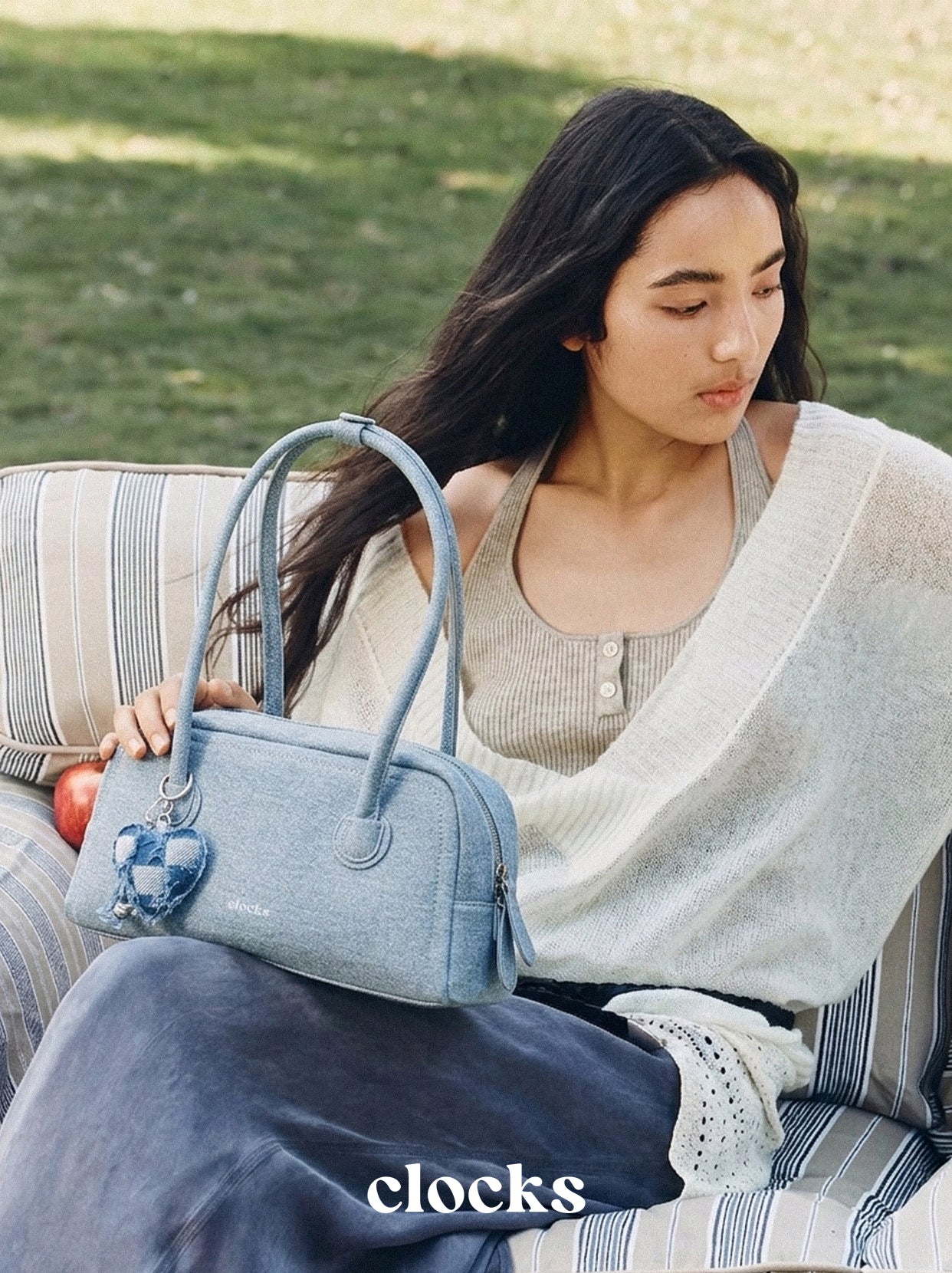 Blue Denim Duffle