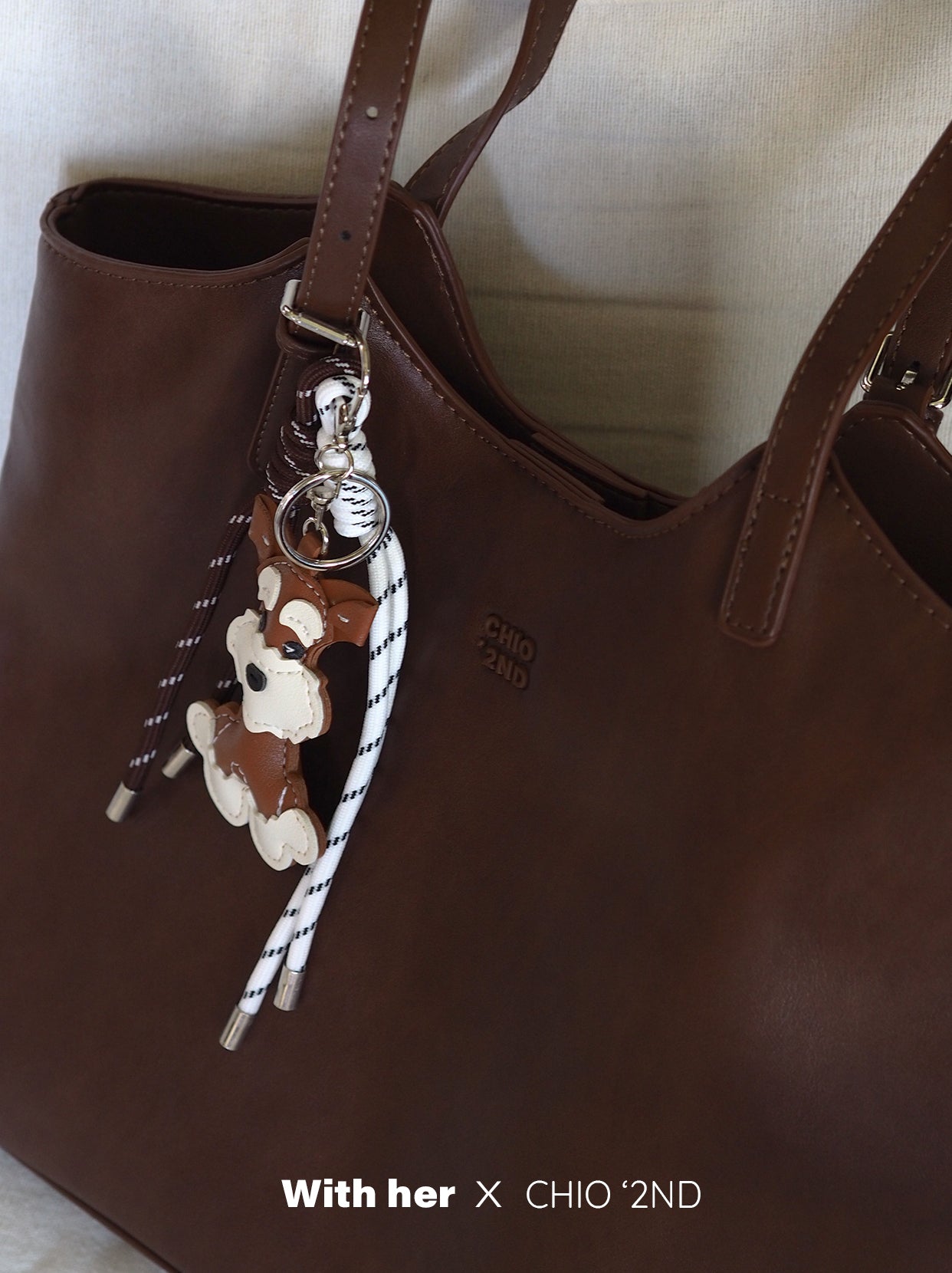 Cocoa Pup Tote