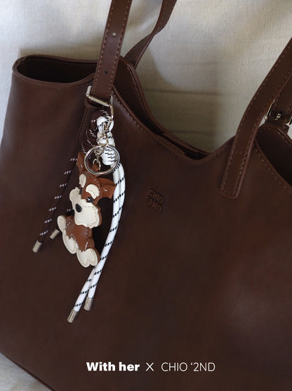 Cocoa Pup Tote