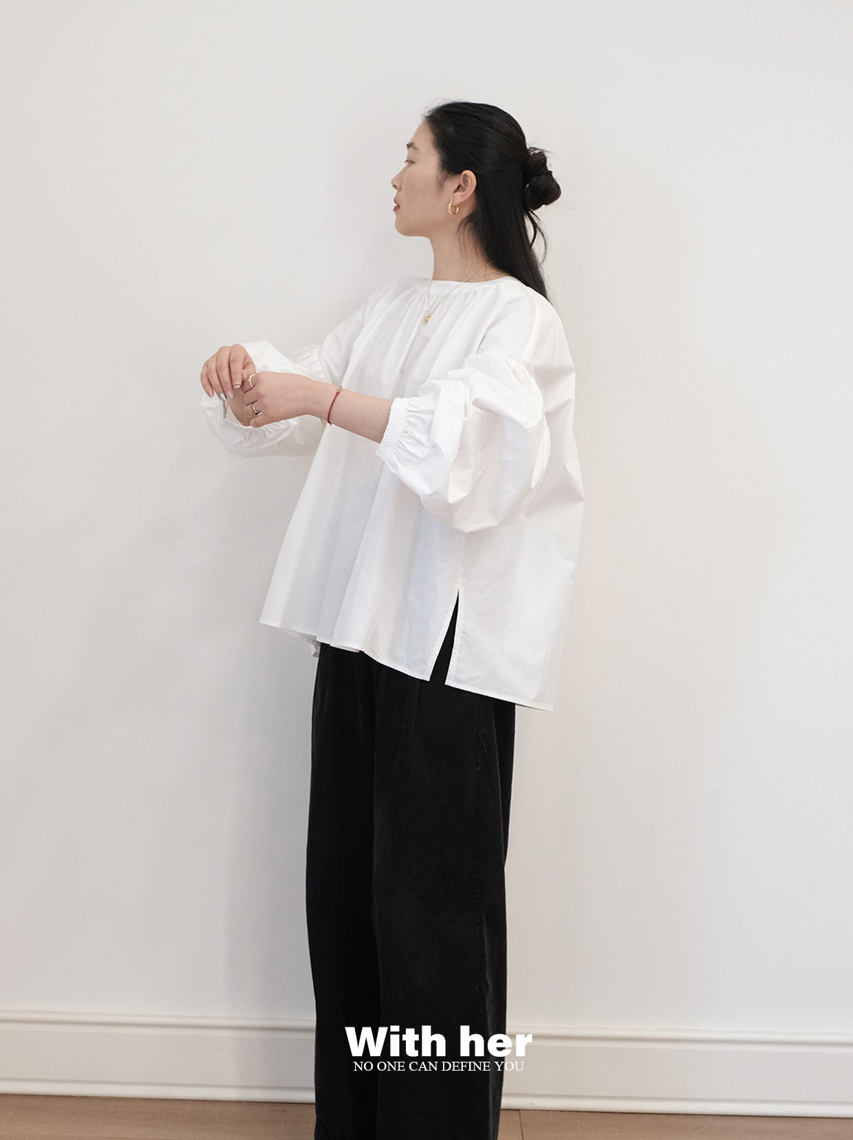 Voluminous Sleeve Shirt