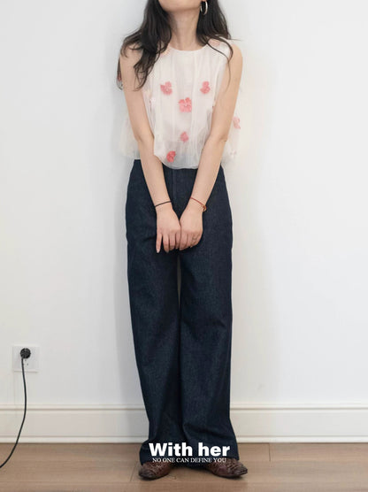 Ditsy Floral Top