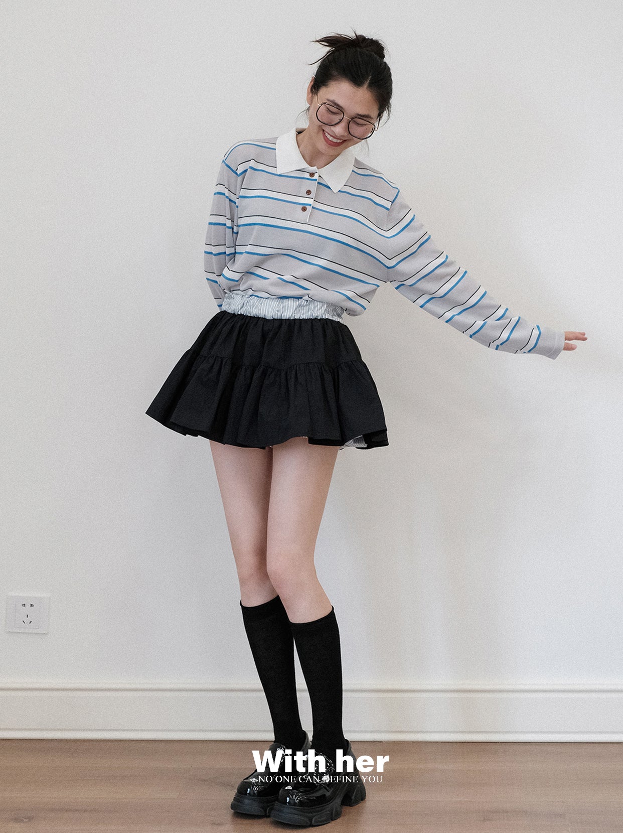 Ballet Fluffy Mini Skirt