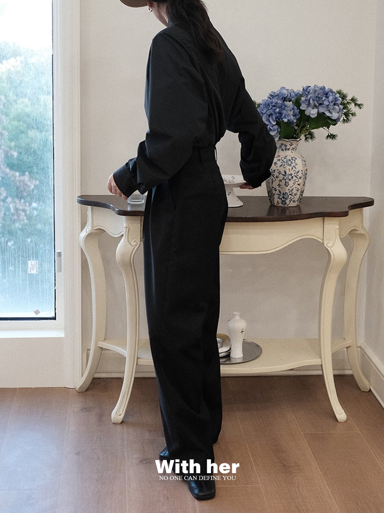 Classic Black Loose Trousers