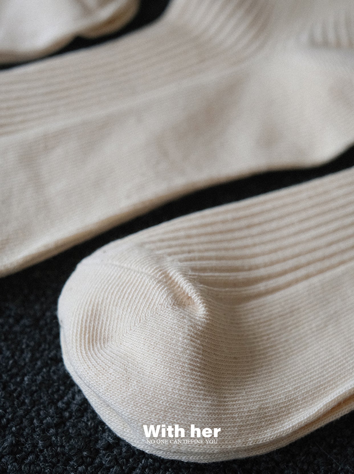 Daily White Sock