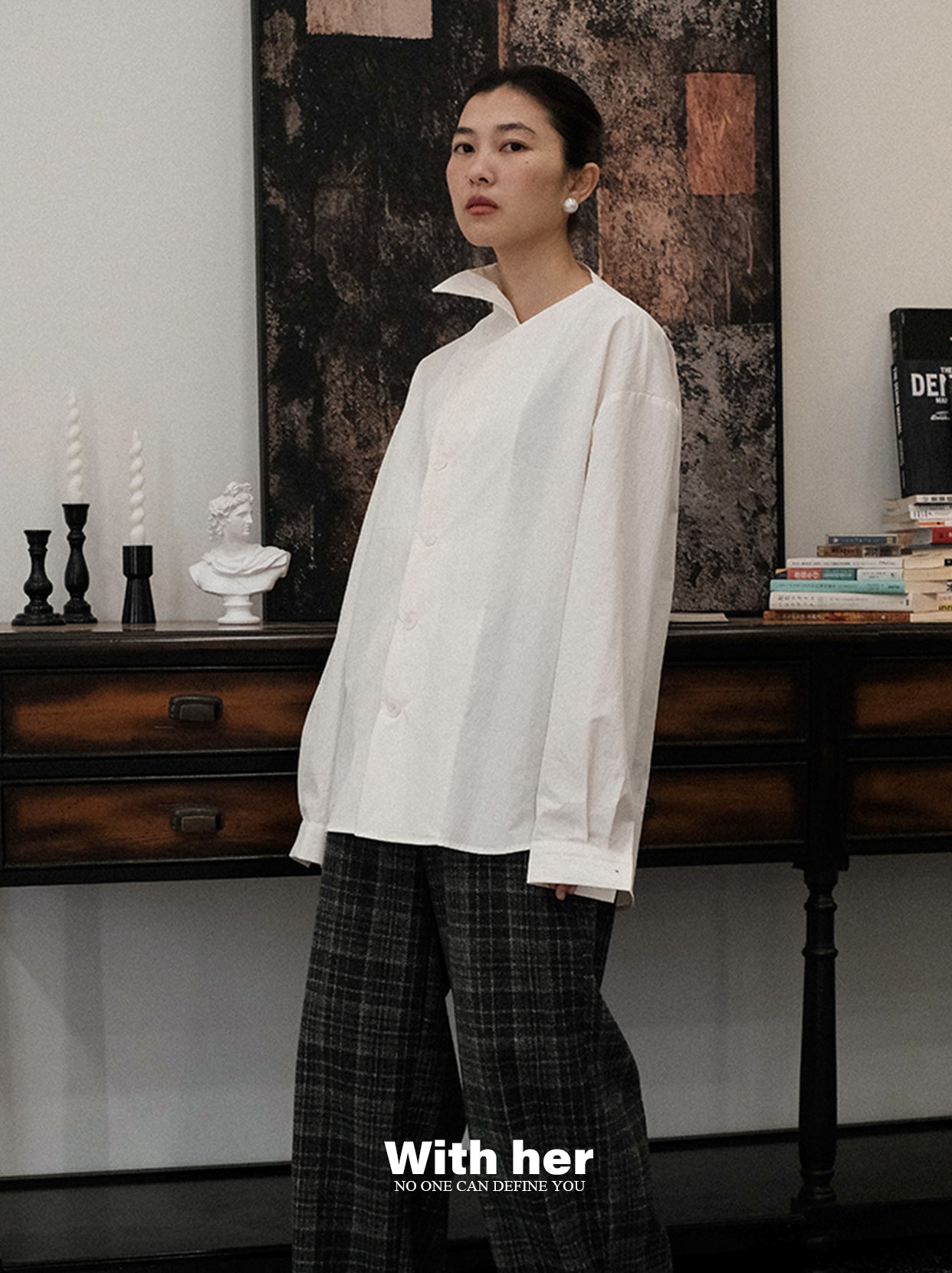 Untamed White Blouse