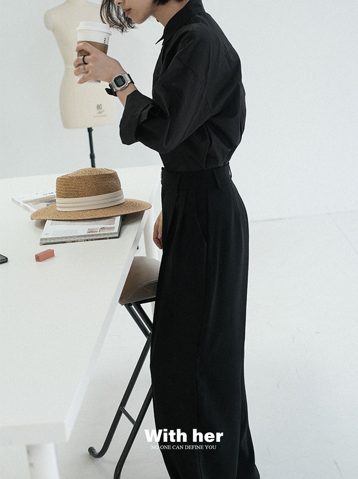 Original Classic Black Suit Trousers
