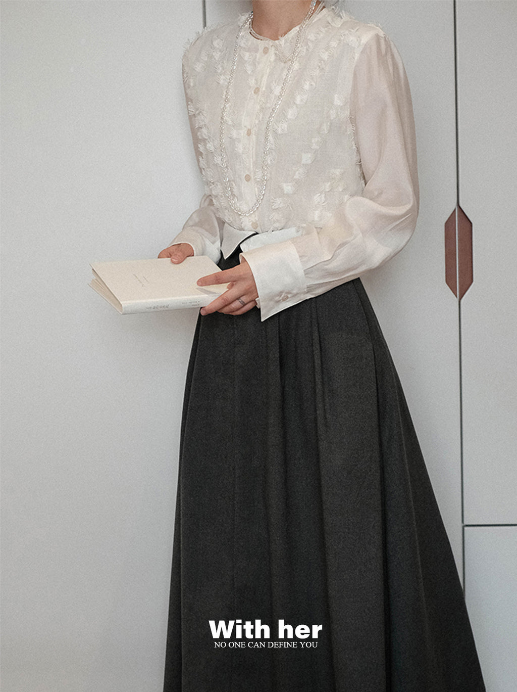 Tassel White Sleeve Shirt