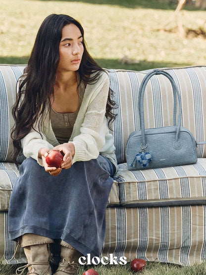Blue Denim Duffle