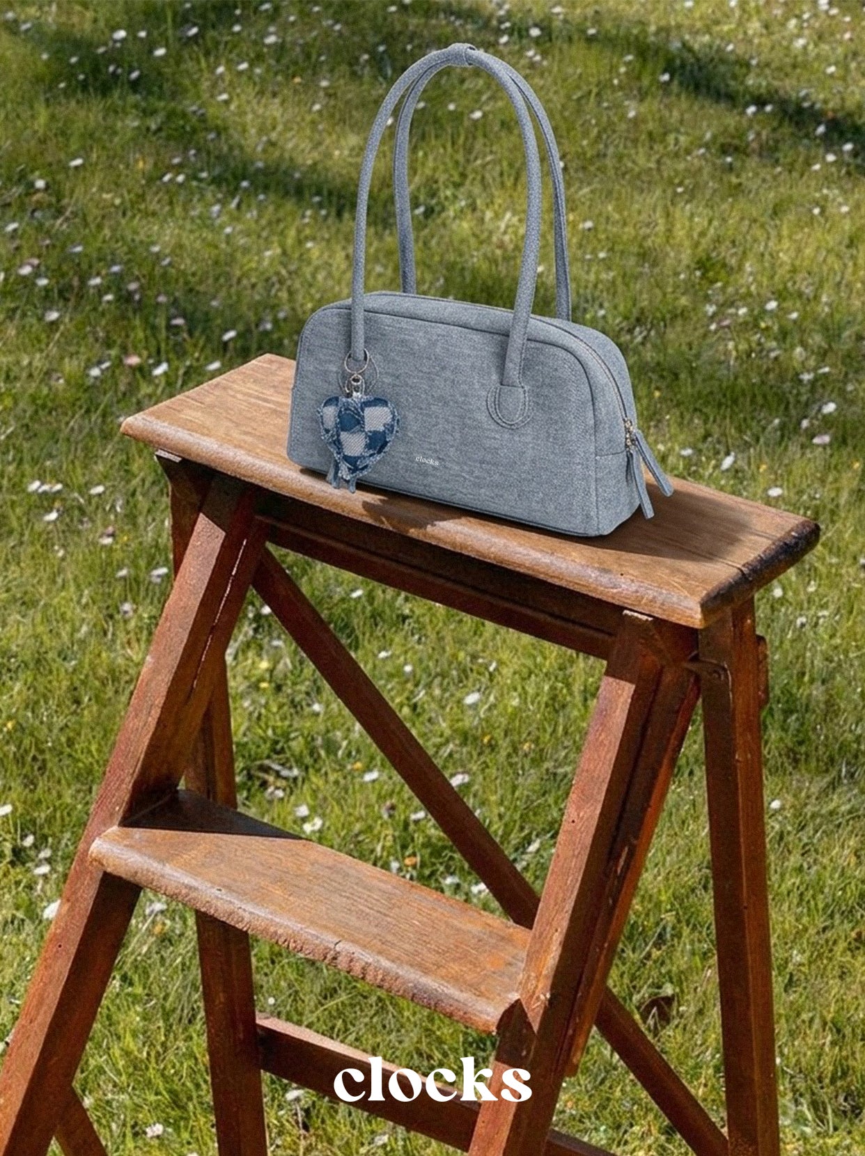 Blue Denim Duffle