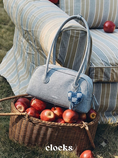 Blue Denim Duffle