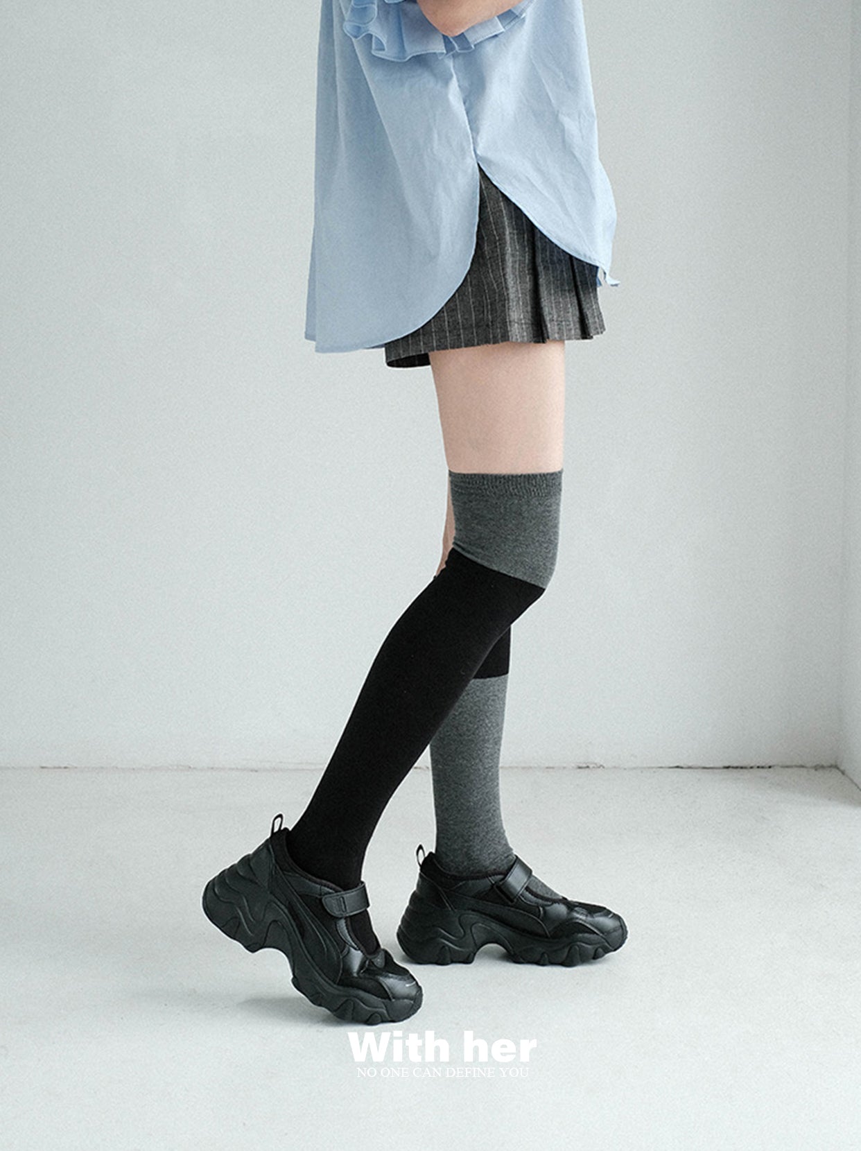 Layered Long Socks