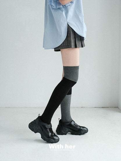 Layered Long Socks