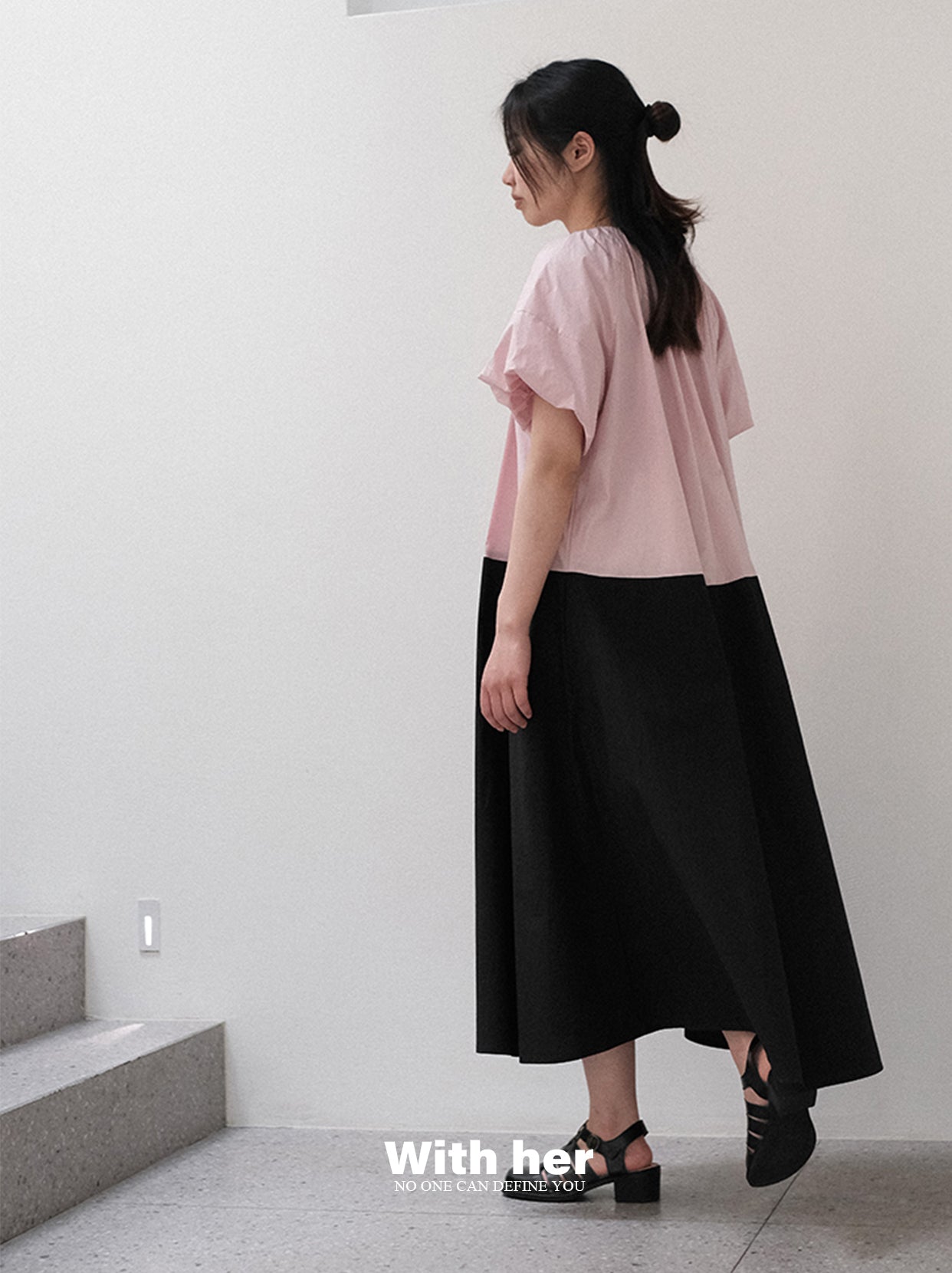 Original Cotton Puff Sleeve Dress