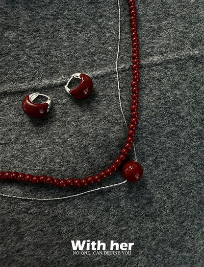 Red Berry Luxe Jewelry Set