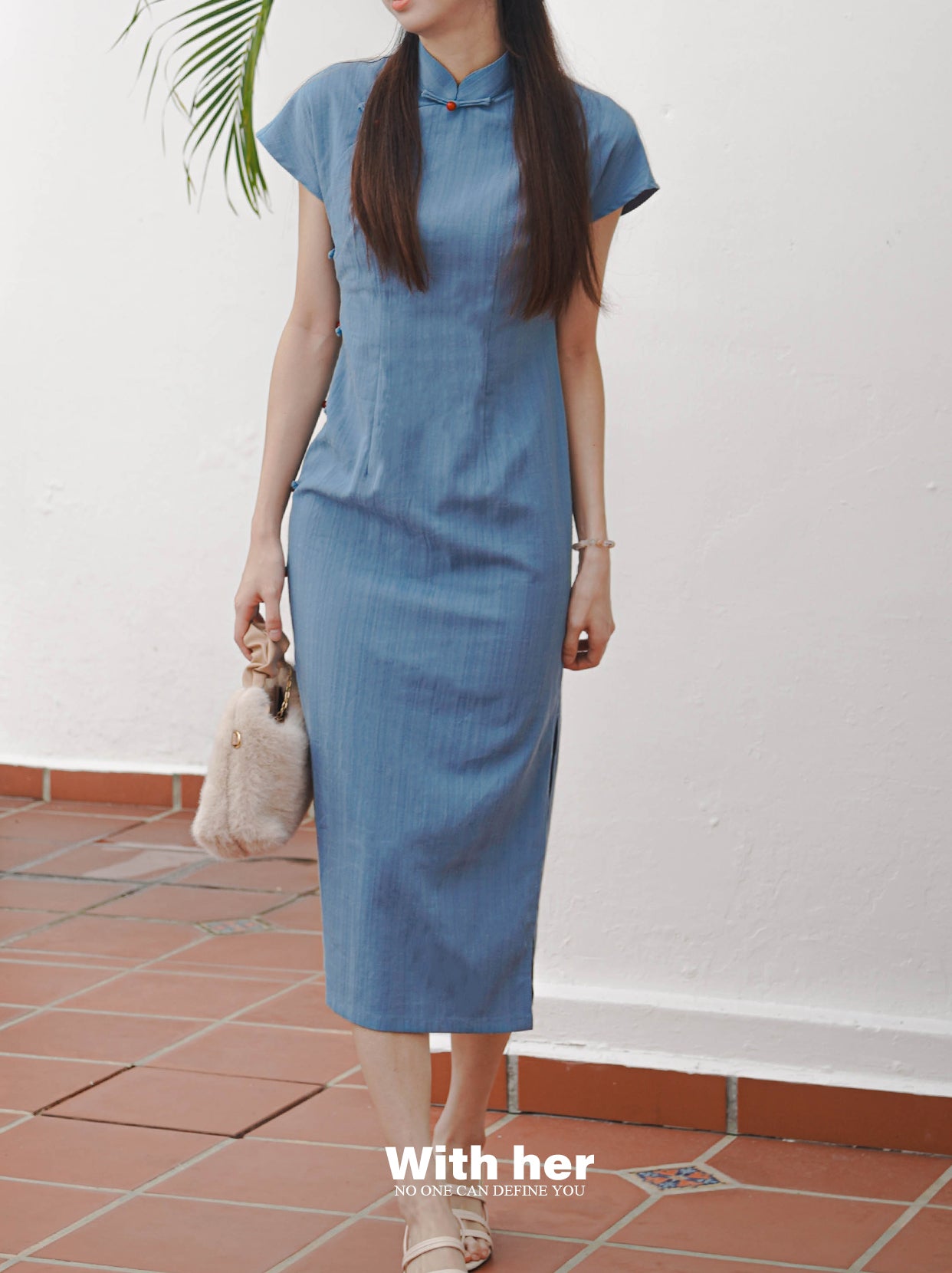Eastern Azure Cheongsam