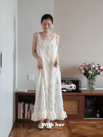 Original Sleeveless Tassel Strap Dress