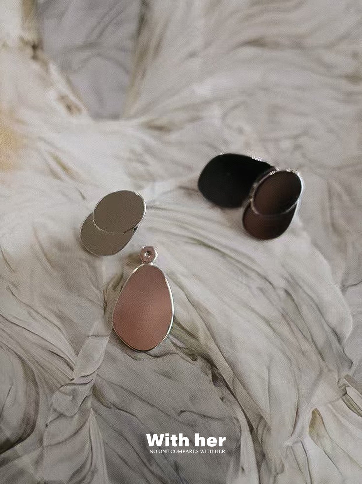 Lustrous Teardrop Earrings