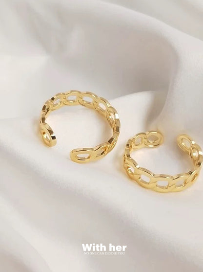 Chain Twist Ring