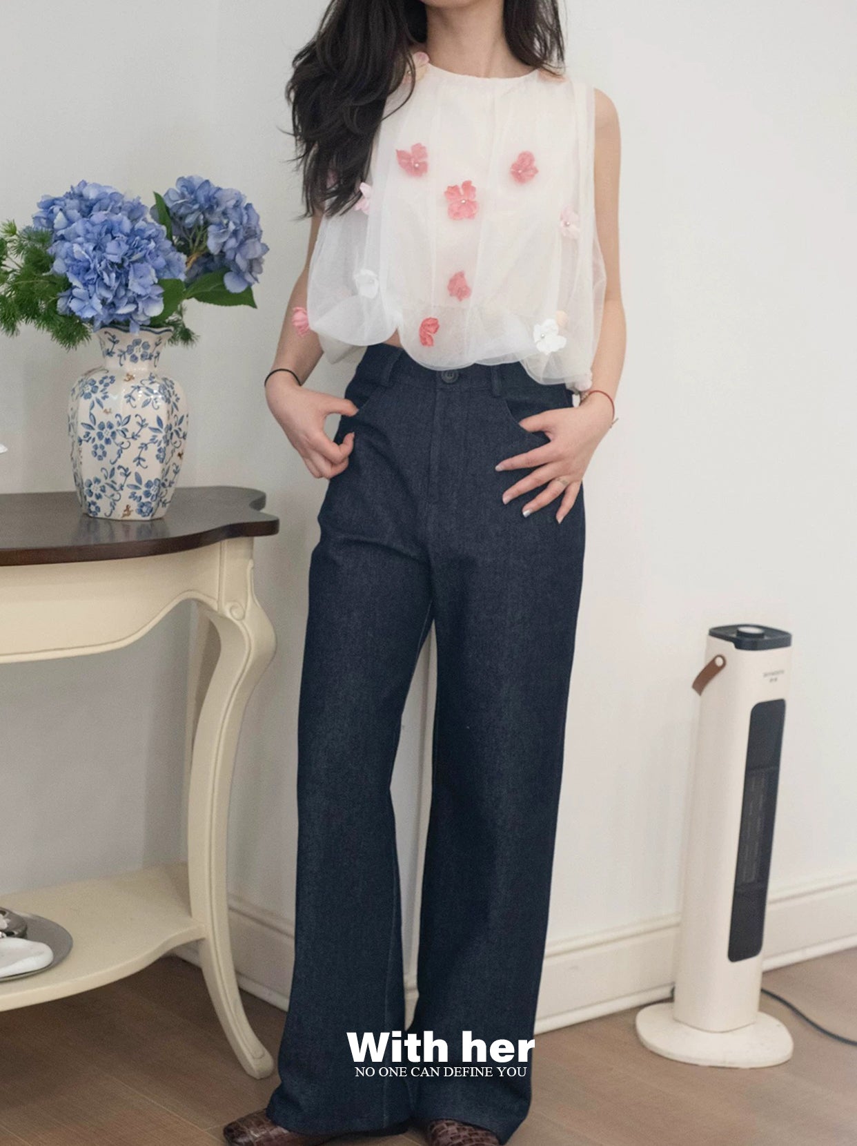 Ditsy Floral Top