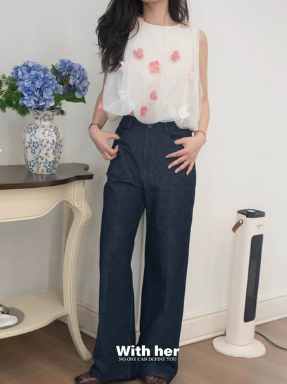 Ditsy Floral Top