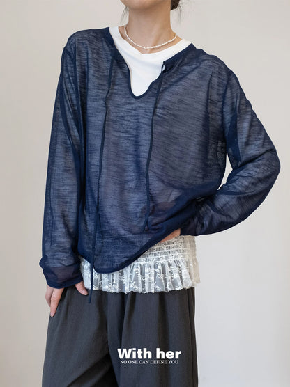 Lightweight Sheer Outwear