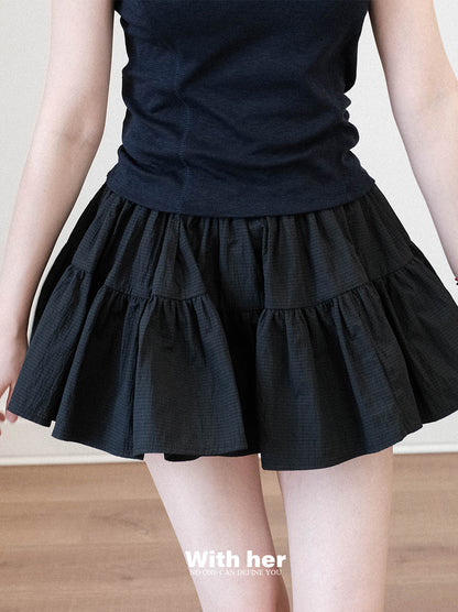 Ballet Fluffy Mini Skirt