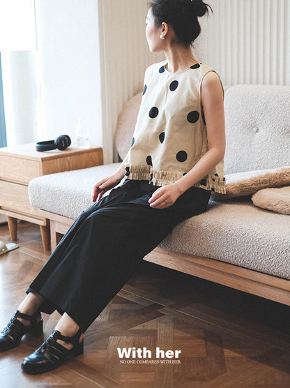 Original Elastic Waist Cropped Pants