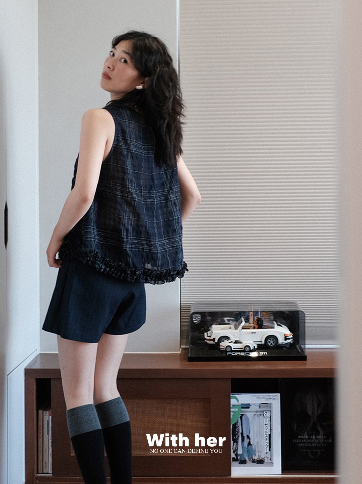 Original Plaid Sleeveless Top