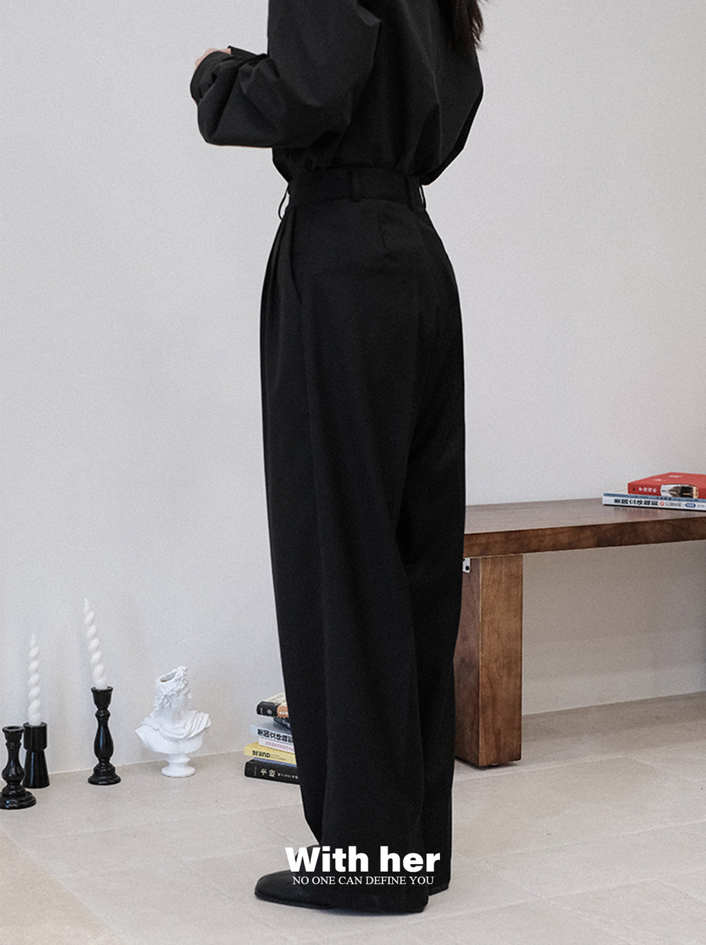 Classic Black Loose Trousers
