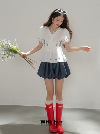 Puff Sleeve Top