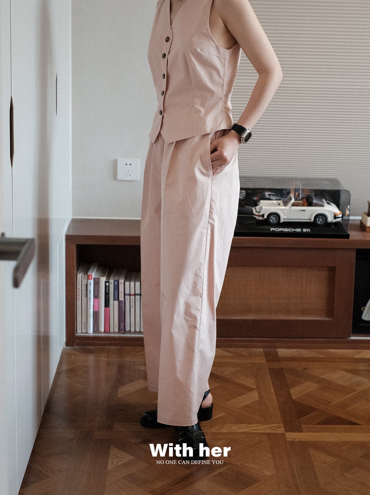 Original Cotton Cropped Trousers